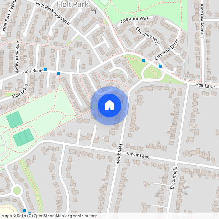 Heathfield Walk, Leeds, West Yorkshire, UK, LS16