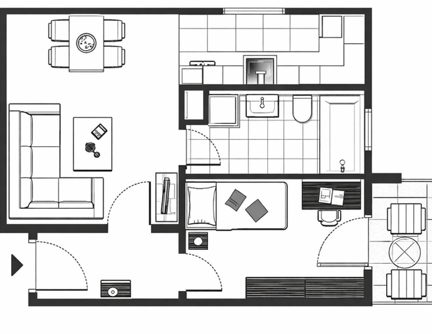Helle 2-Zimmer-Wohnung mit Balkon - verfügbar ab 01.05.2026 - Photo 1