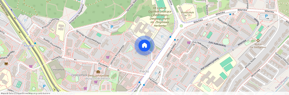 ul. Antoniego Dobrowolskiego, Piecki-Migowo, Gdańsk, pomorskie