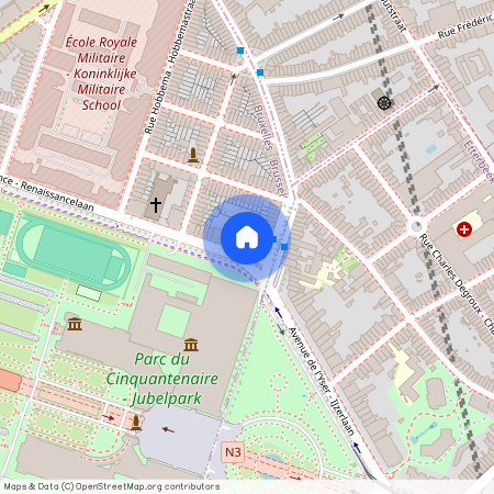 Avenue de la Renaissance, 53, 1000, Bruxelles