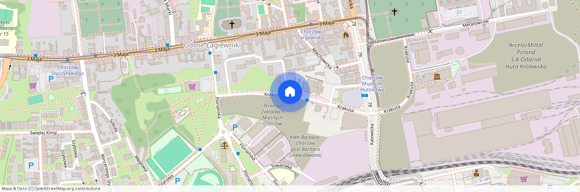 ul. Krakusa, Chorzów II, Chorzów, śląskie