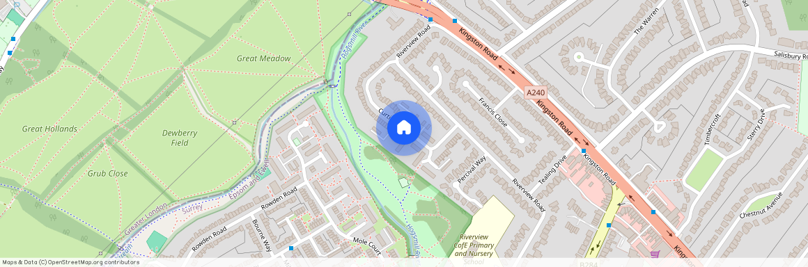 Curtis Road, Epsom, Surrey. KT19 0LQ