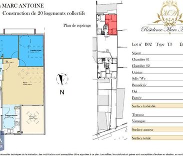 Location Appartement 3 pièces 63m² ST DENIS 97400 - Photo 2