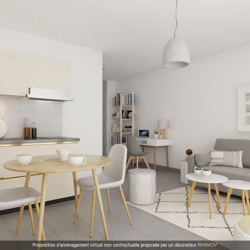 location Appartement T1 DE 27.5m² À CASTELNAU LE LEZ - Photo 1