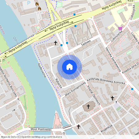 ul. Rybacka, Stare Miasto, Opole, opolskie