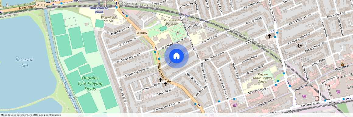 Chewton Road, Walthamstow, London, E17