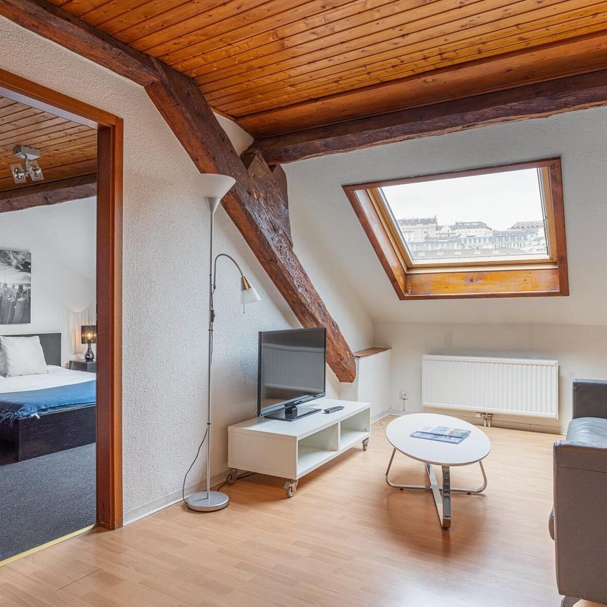Charmant appartement d’une chambre à étage élevé près de la gare de Lausanne – Rue du Simplon 10 ! - Foto 1