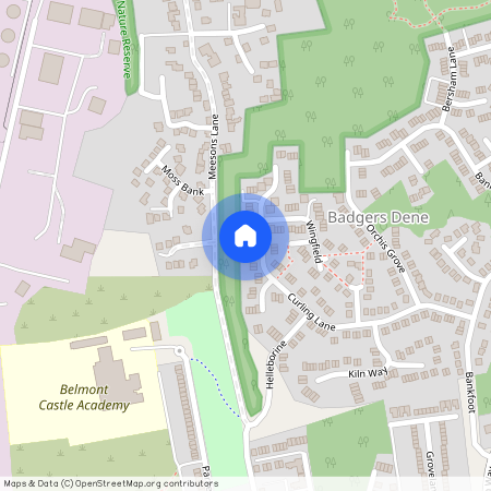 CURLING LANE, Badgers Dene, Grays