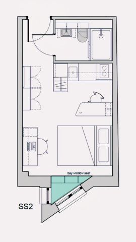 Flambard Studio - Single Occupancy - Photo 4