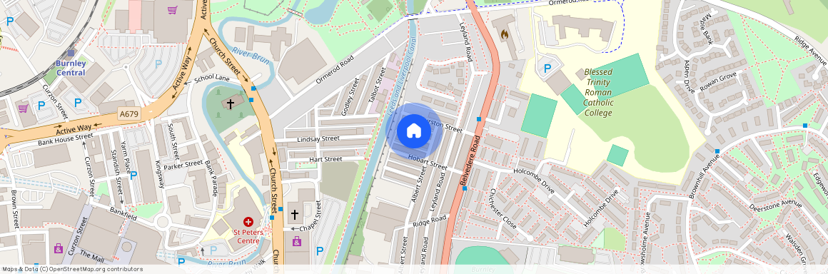 Hunslet Street, Burnley, BB11