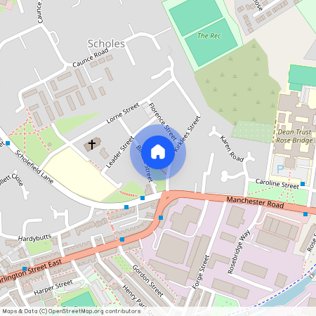 Frederic Street, Wigan, WN1