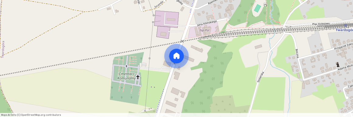 ul. Wrocławska, Twardogóra, Twardogóra, oleśnicki, dolnośląskie