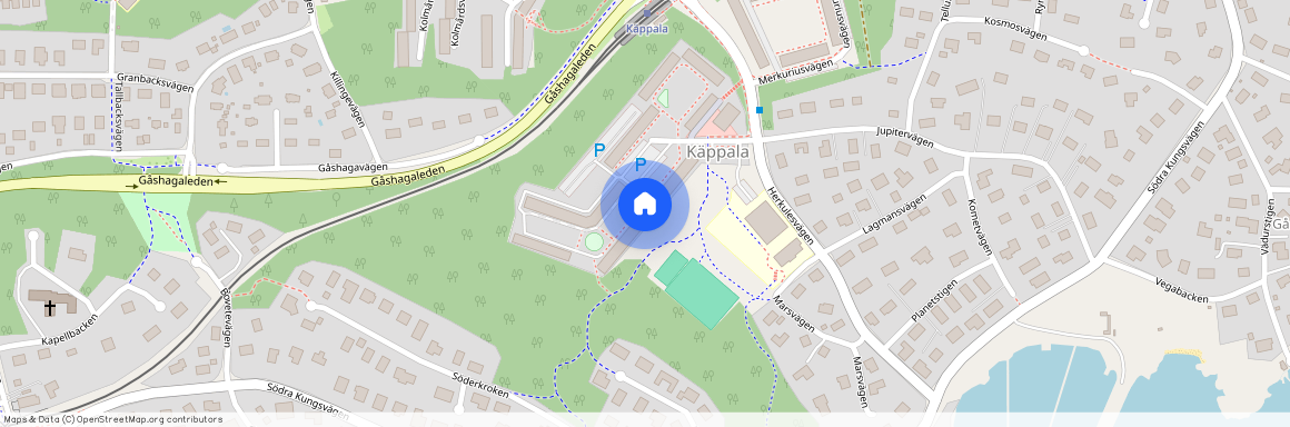 Jupitervägen 33, Käppala