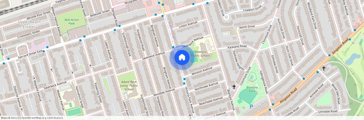 317 Victoria Park Avenue Unit# Upper, Toronto