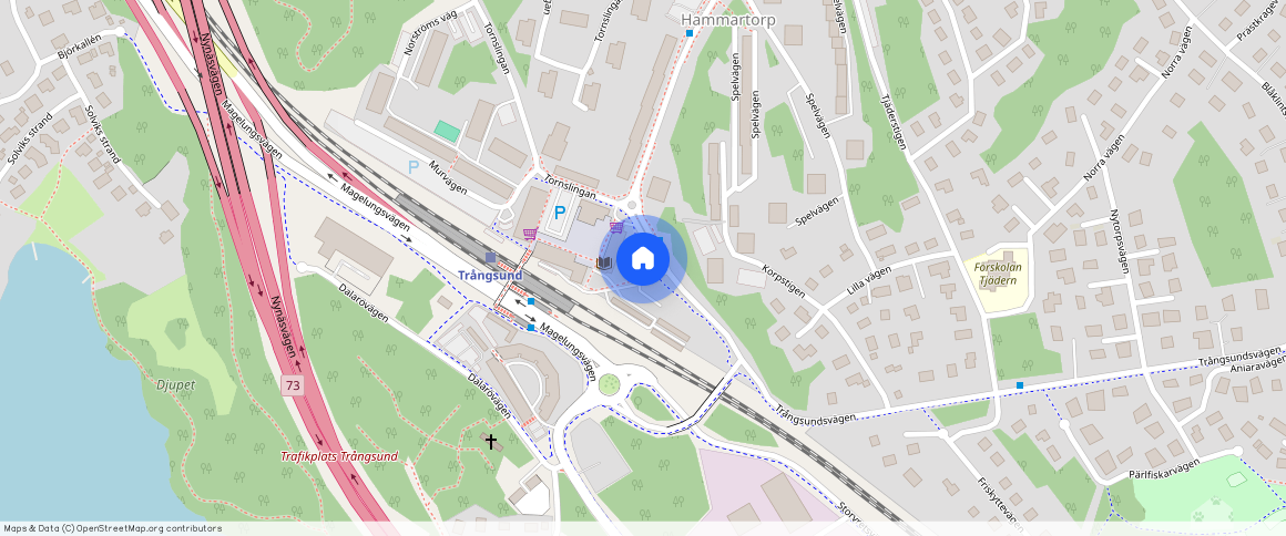 Trångsund, Huddinge, Stockholm, Trångsundsvägen 4