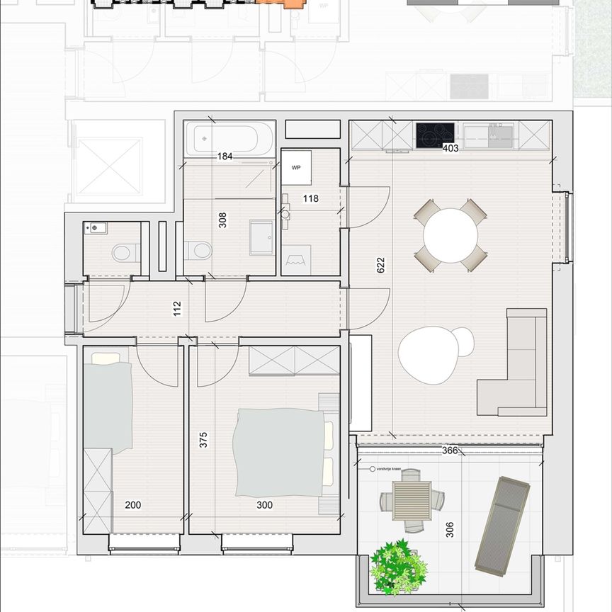 Nieuwbouwappartement met twee slaapkamers - Foto 1