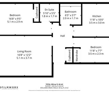 2 bedroom apartment to rent - Photo 2