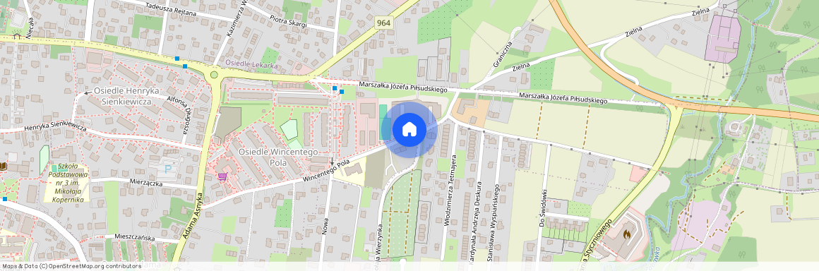 ul. Wincentego Pola, Wieliczka, Wieliczka, wielicki, małopolskie