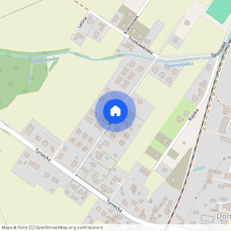 Brzozowa, Wrocławski, Kobierzyce, Domasław