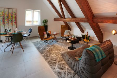 Magnifique attique en duplex avec balcon - Foto 3