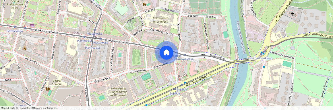 ul. Henryka Sienkiewicza 129/9, Plac Grunwaldzki, Śródmieście, Wrocław, dolnośląskie
