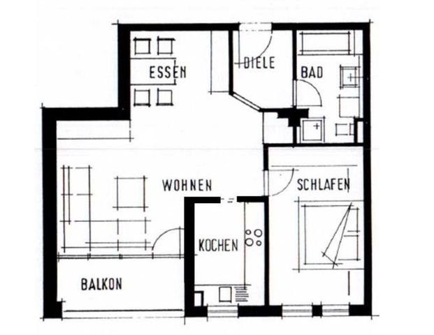2 Zimmer Wohnung in der Ulmer Weststadt - Foto 1