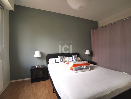 Appartement Meublé Saint Herblain 2 Pièce(s) 50.80 M2 Avec Balcon Et Place De Stationnement - Photo 5