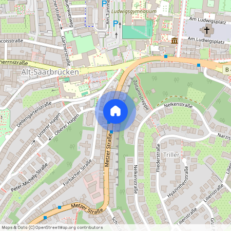 Metzerstraße 25, 66117 Saarbrücken-Mitte - Alt-Saarbrücken