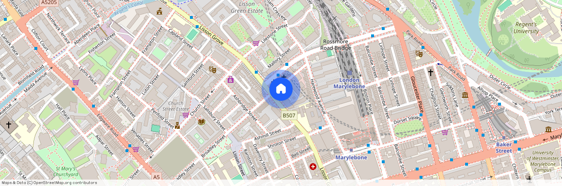 Lisson Grove, Marylebone, London, NW1