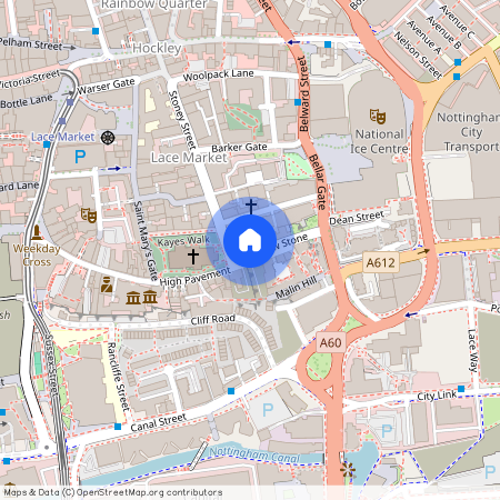 Stoney Street, The Lace Market, Nottingham, NG1 1QX, NG1 1QX, Nottingham