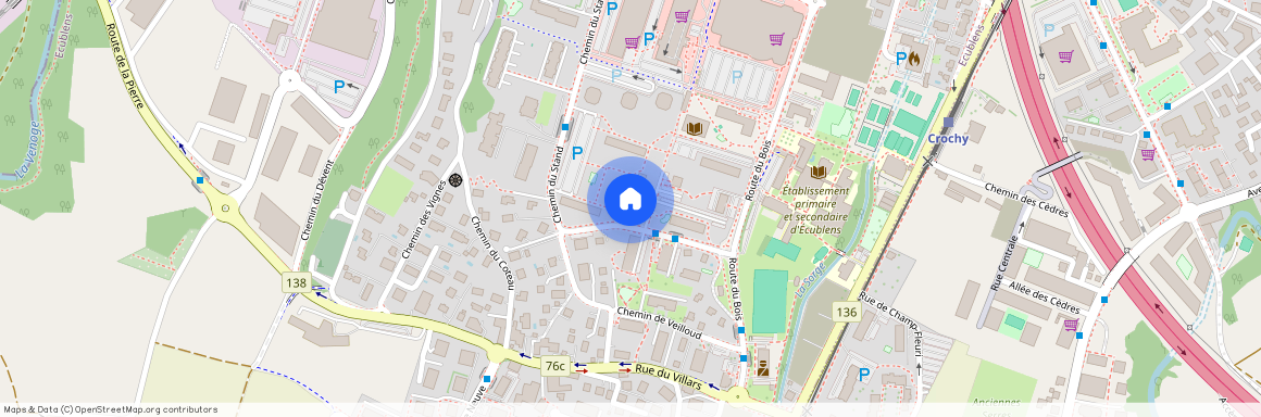 Chemin de Veilloud 12, Ecublens