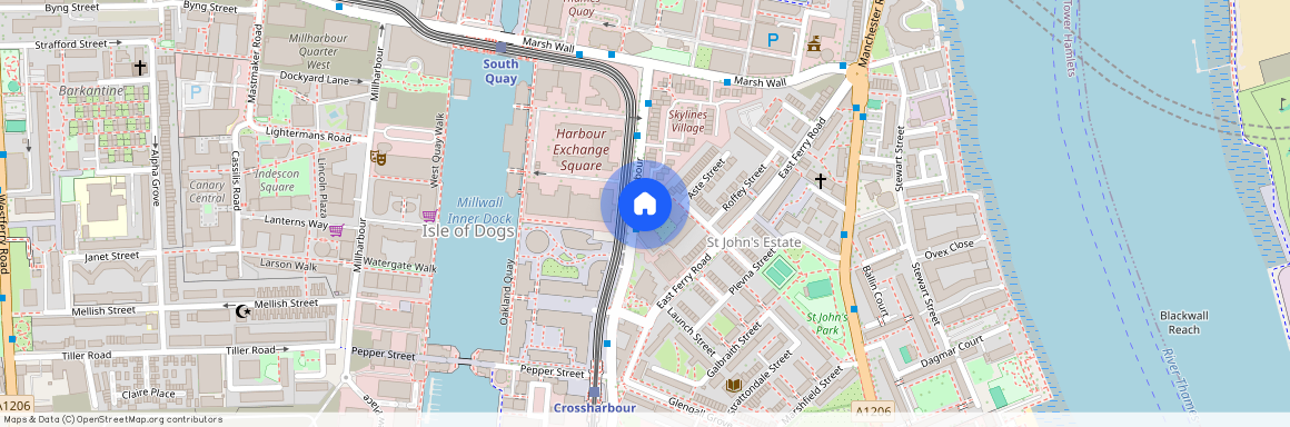 1 City Tower, Limeharbour, Crossharbour, South Quay, Canary Wharf, London, E14 9LS