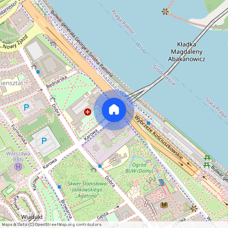 ul. Karowa, Powiśle, Śródmieście, Warszawa, mazowieckie