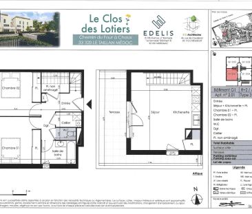 Appartement à louer 3 pièces 64.95m² - Photo 6