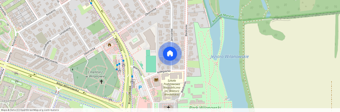 ul. Janczarów, Wilanów Królewski, Wilanów, Warszawa, mazowieckie