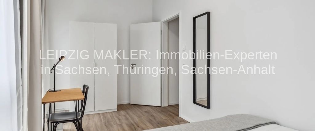 Schönes Zimmer in einem modernen 5-Raum Apartment mit allem inklusive im Zentrum von Leipzig - Foto 1