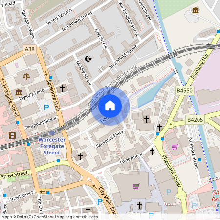Lion Court, Sansome Place, Worcester, WR1