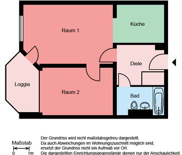Demnächst frei! 2-Zimmer-Wohnung in Witten Mitte - Foto 1