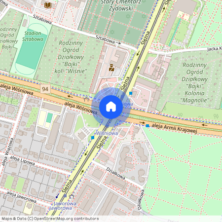 Krzyki, Borek, Ślężna, Wrocław