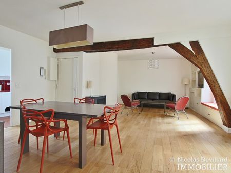 Parquet, poutres et grand salon - Photo 2