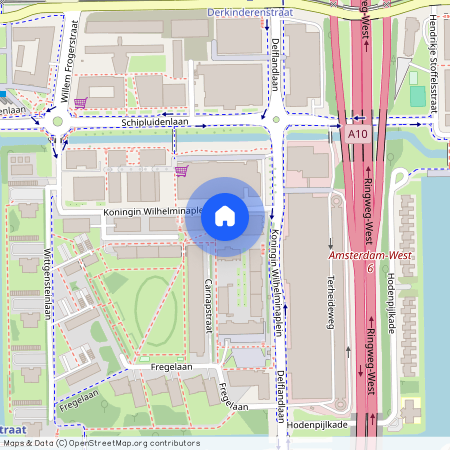 Westlandgracht, 1062 KT, Carnapstraat, Amsterdam