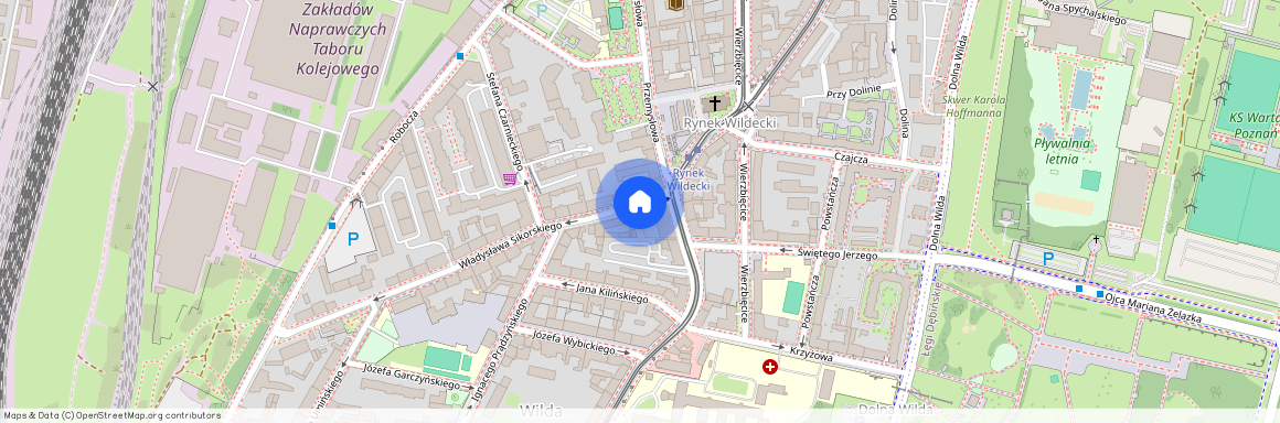 ul. Władysława Sikorskiego 42, Wilda, Wilda, Poznań, wielkopolskie