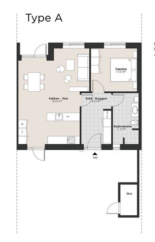 Indflytningsklart rækkehus, med kort afstand til hverdagens fornødenheder og skøn natur - Foto 4