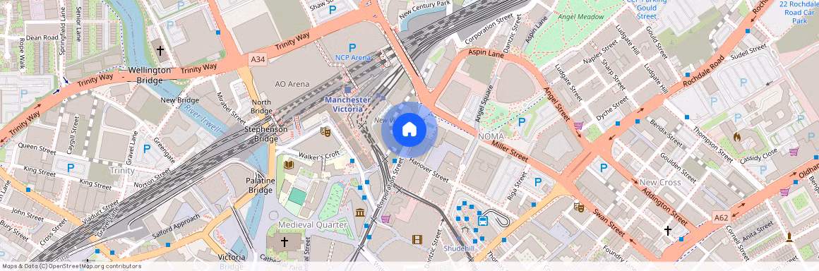 Victoria Riverside, Manchester, M4