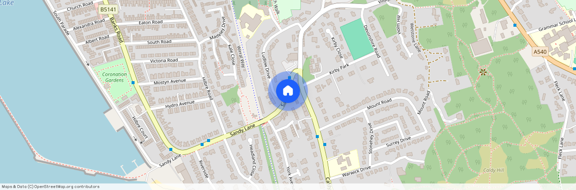 Sandy Lane, West Kirby, Wirral