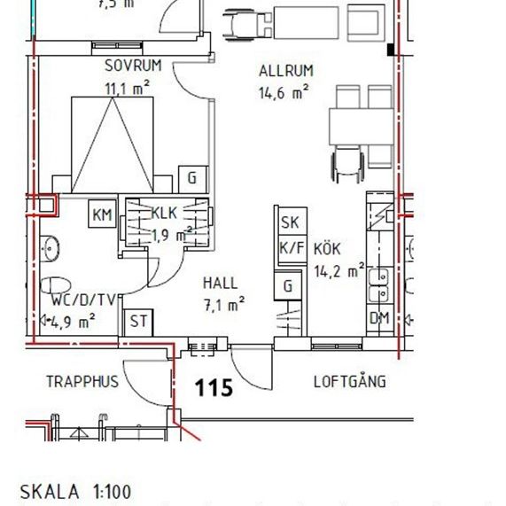N Kustvägen 35 C - Foto 1