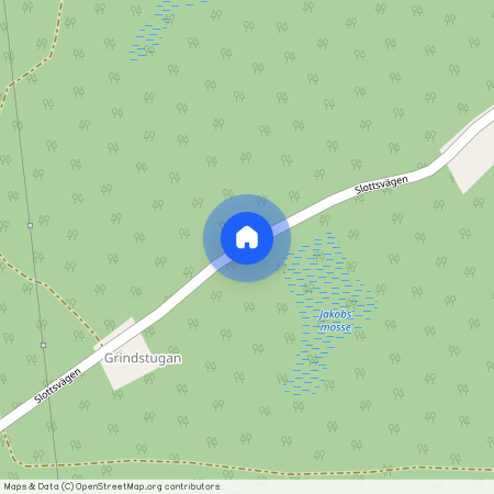 Slottsvägen, Sövde