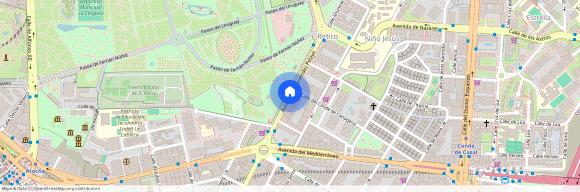 Avenida de Menéndez Pelayo, Madrid, Community of Madrid 28007