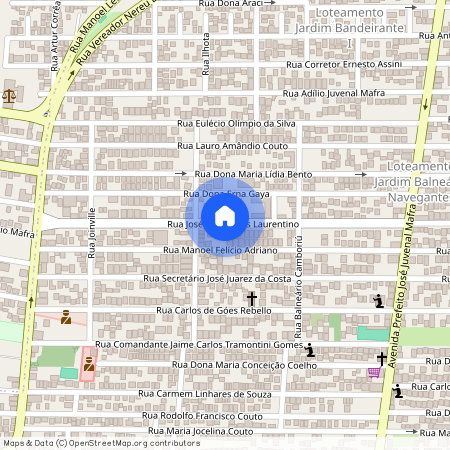 Avenida José Alcebiades Laurentino, Centro, SC, Navegantes