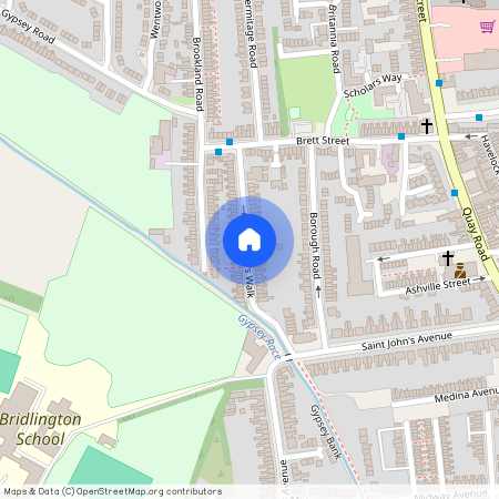 St Johns Walk, Bridlington, YO16